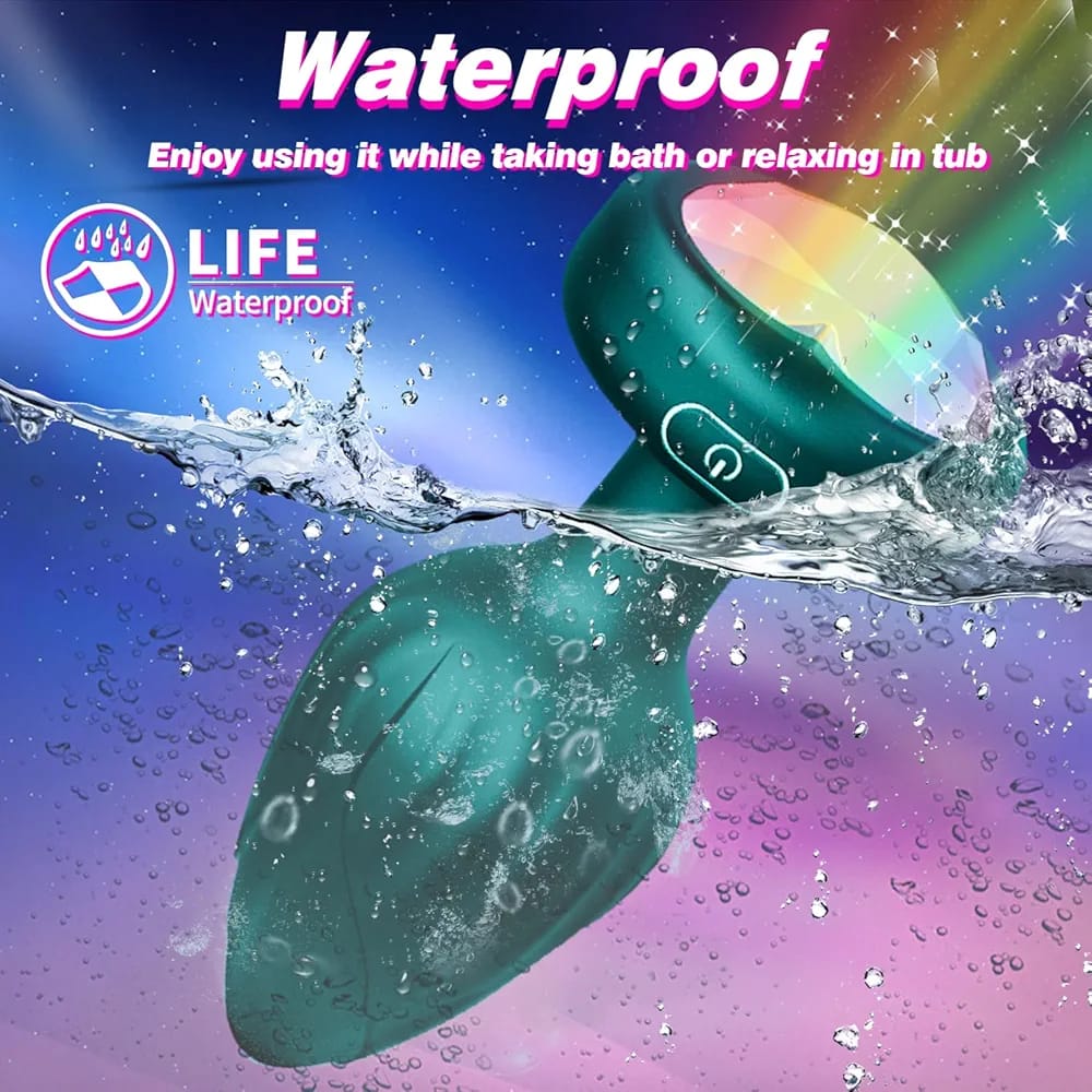 Aurora Glow Rechargeable Silicone Plug